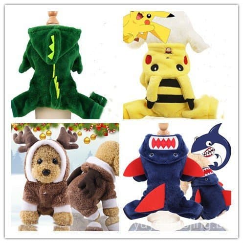 Roupas de Inverno para Animais de Estimação - Casacos Térmicos e Antiderrapantes