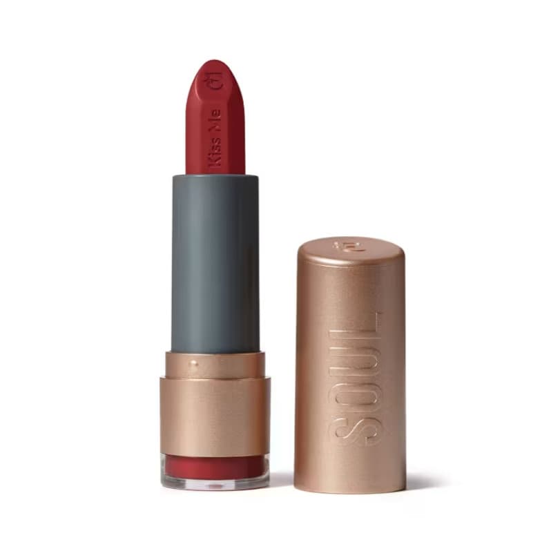 Batom Bala Marrom Nude Poder SOUL Kiss Me 3,7g