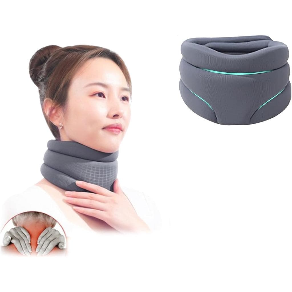 Colar cervical Cervicorrect, colar cervical anti-ronco Cervicorrect, colar cervical para dormir, feito de material de es