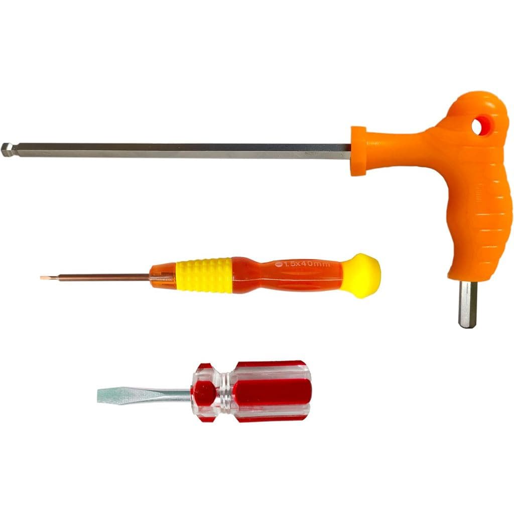 Conjunto de Chaves de Fenda para Esgrima LEONARK - 3 Peças com Chave de Fenda Magnética de 1,5mm, Chave de Fenda Esféric