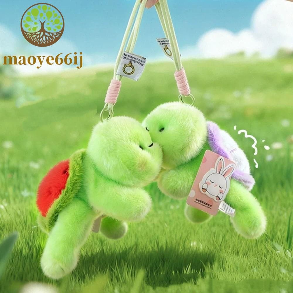 Pingente De Tartaruga De Pelúcia MAOYE66 , Chaveiro Uva De Desenho Animado De Algodão PP Boneca Verde Macio Laranja