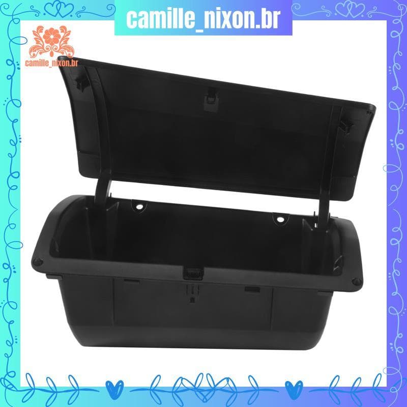 [camille_nixon.br] Caixa De Armazenamento Do Painel Carro 55042-0K020-B0 Para Porta-Luvas Instrumento Superior Fortuner