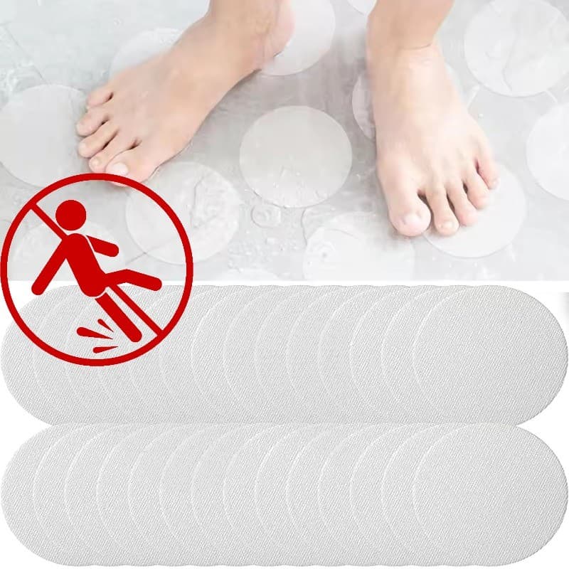 1/2/3 Conjunto De Folhas Antiderrapantes Para Banheiro-Adesivos Chuveiro-Piso De Escadas De Banheira-Fita Redonda De Seg