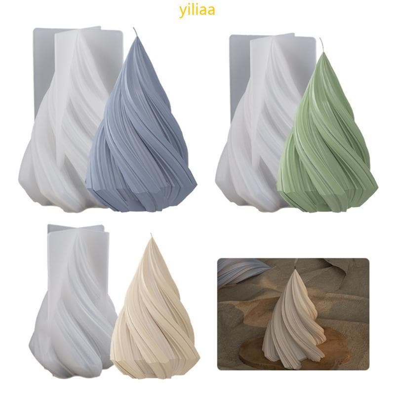 Molde Silicone Perfumado Cone Para Artesanato Resina