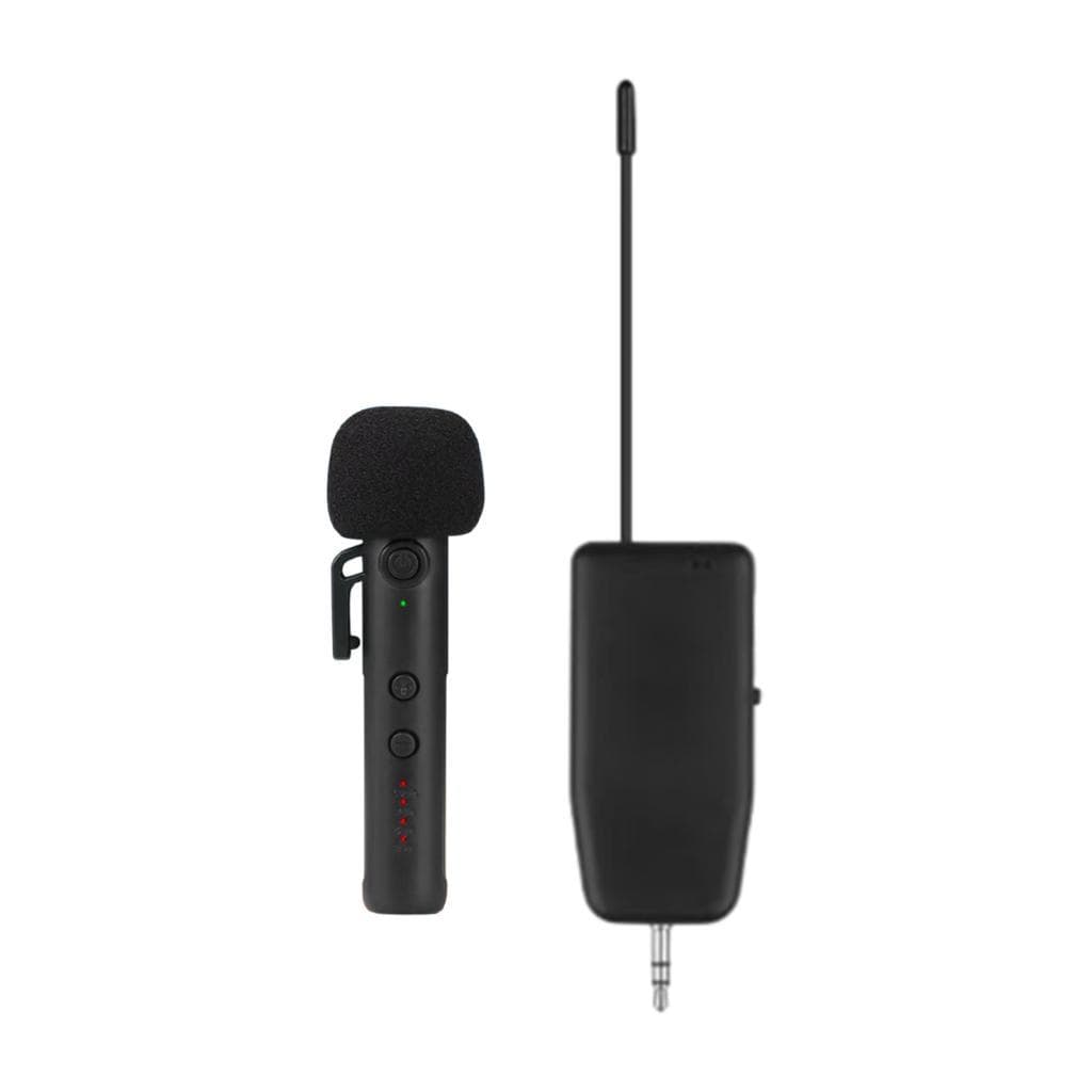 Hosioe HighSensitivity 2.4G Microfone de karaokê sem fio com redução de ruído Mini microfone para ensino ao ar livre