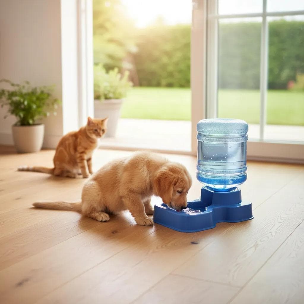 Bebedouro Água 10 Litros Pet Cachorro Gato N/a Azul