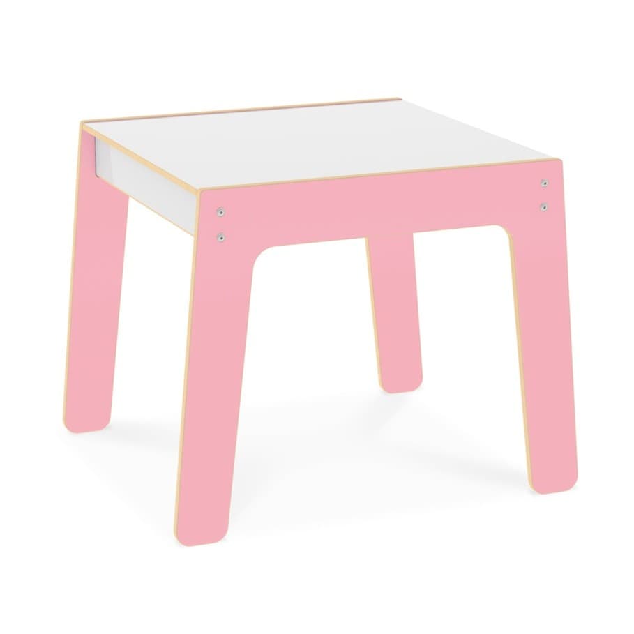 Mesa Infantil de Madeira Rosa Junges | Mesinha Didática e Segura para Crianças