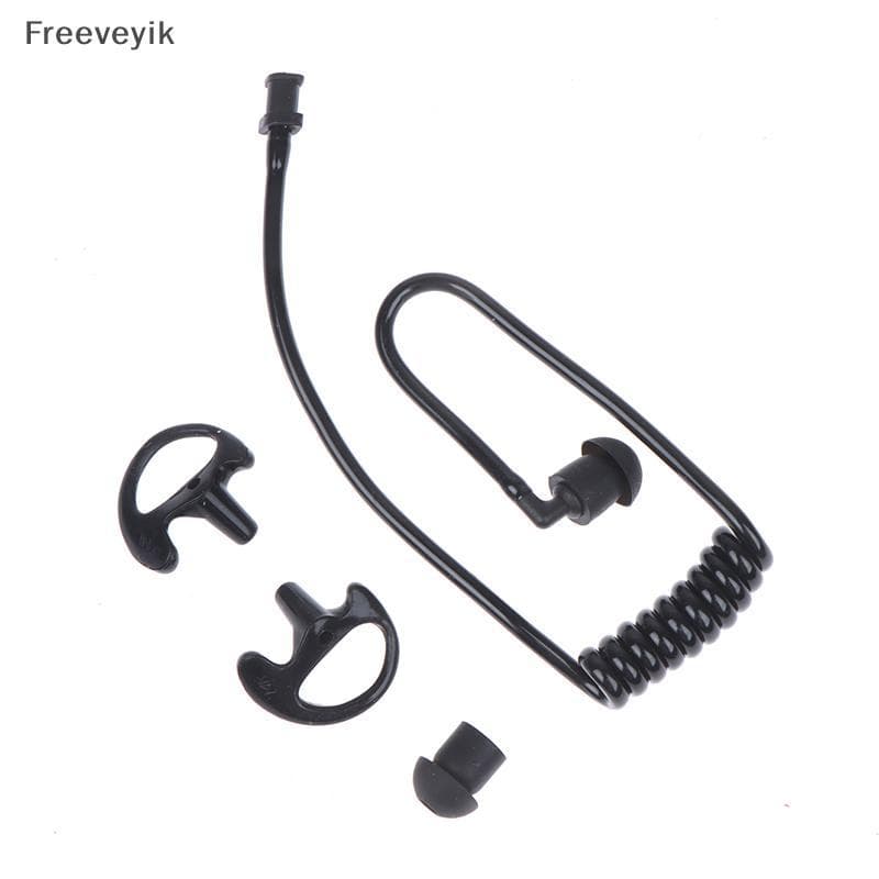 [Fre] Substituição Do Fone De Ouvido Walkie Talkie Com Tubo De Ar De Mola Para De Rádio COD