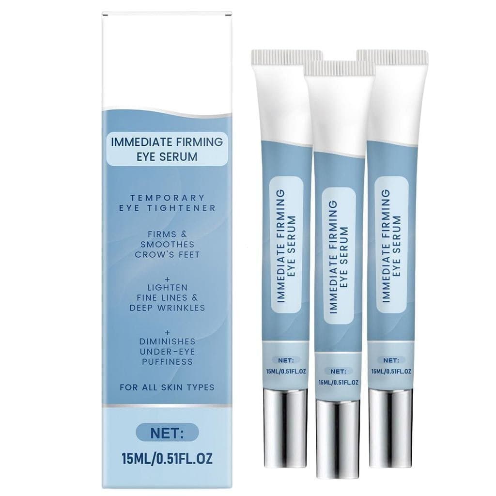 Sérum Firmador Instantâneo para Olhos - Fórmula Anti-Envelhecimento Reduz Bolsas nos Olhos, Rugas, Olheiras e Linhas Fin