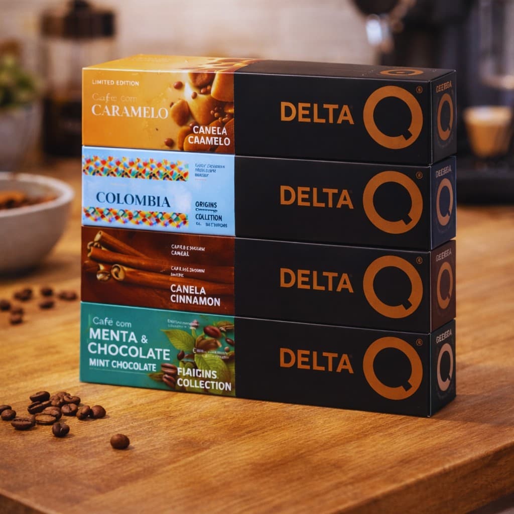 Kit 40 Cápsulas Delta Q Café Espresso Gourmet Aromático