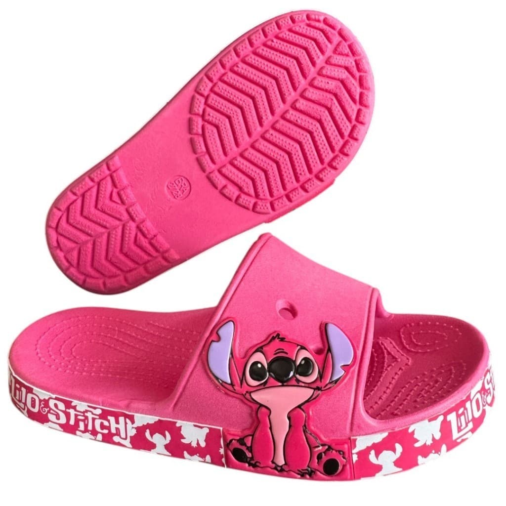 Chinelo Lilo e Stitch Menino Menina Slide Infantil Lilo e Stite OUTLETPOWER