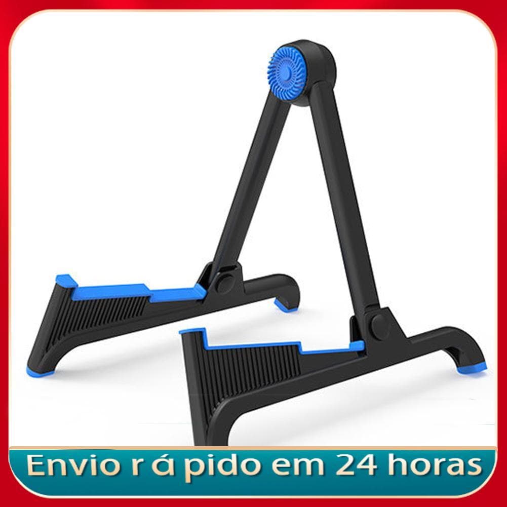 Nicegadget-BR suporte de guitarra dobrável universal suporte de instrumento leve rack portátil para ukulele elétrico