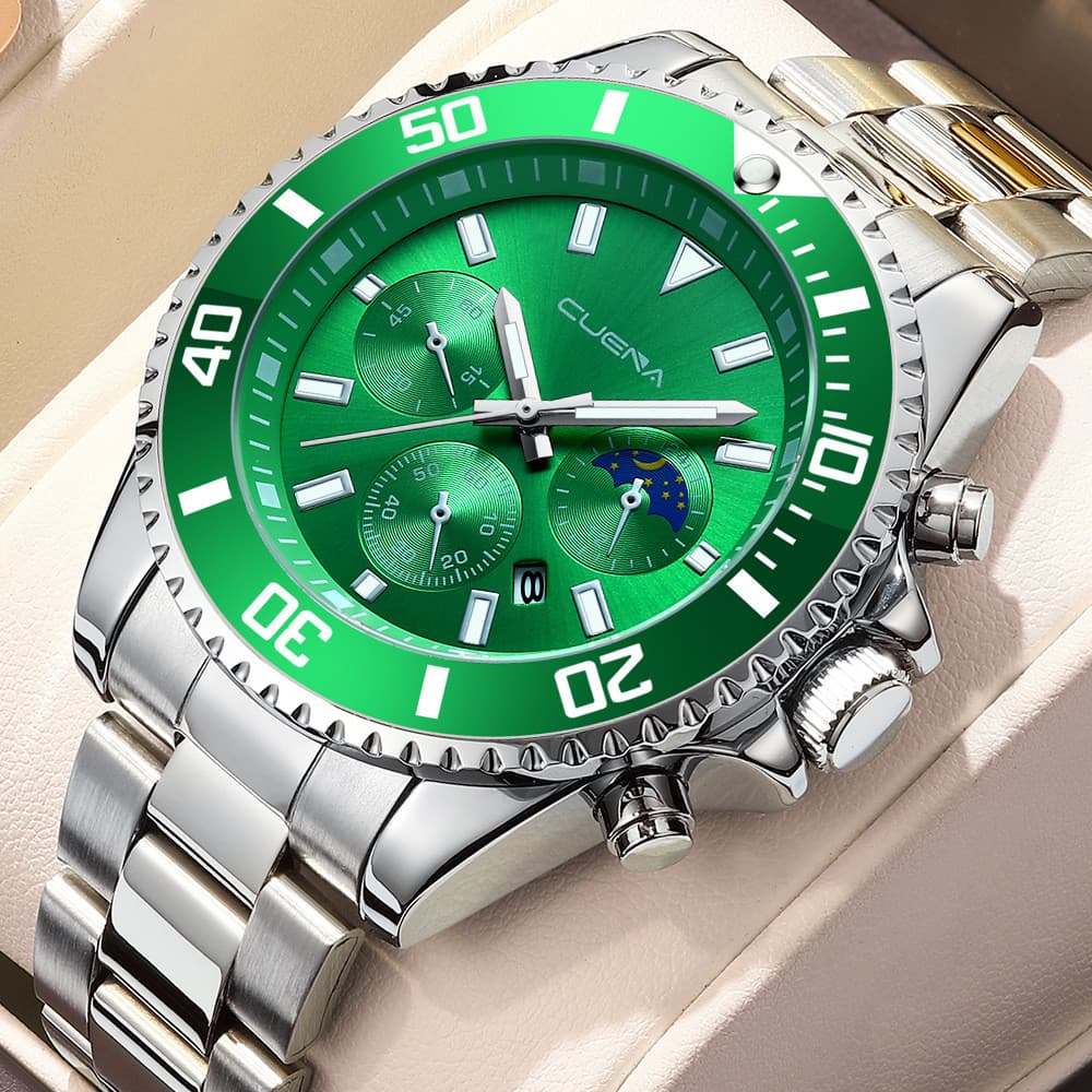 CUE NA 2026 Novo Estilo Relógio Masculino Relógio Masculino Relógio Moda