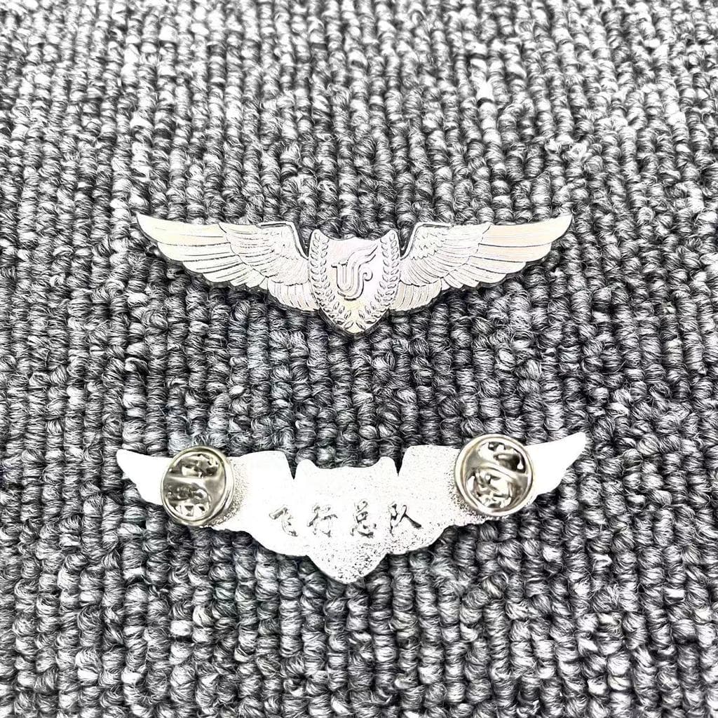 National Airlines Flight Team Badge Air Badge Ouro Prata Metal Air Badge Unit Air Atendente Emblema Broche Pin Collectio