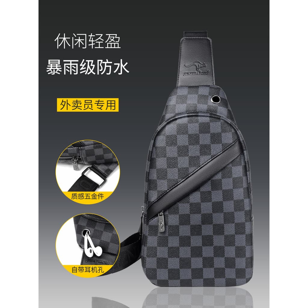Meituan Takeaway Rider Bolsa Especial Bolsa Mensageiro Masculina High-End Road Bike Takeaway Bag Casual All-Match Grande