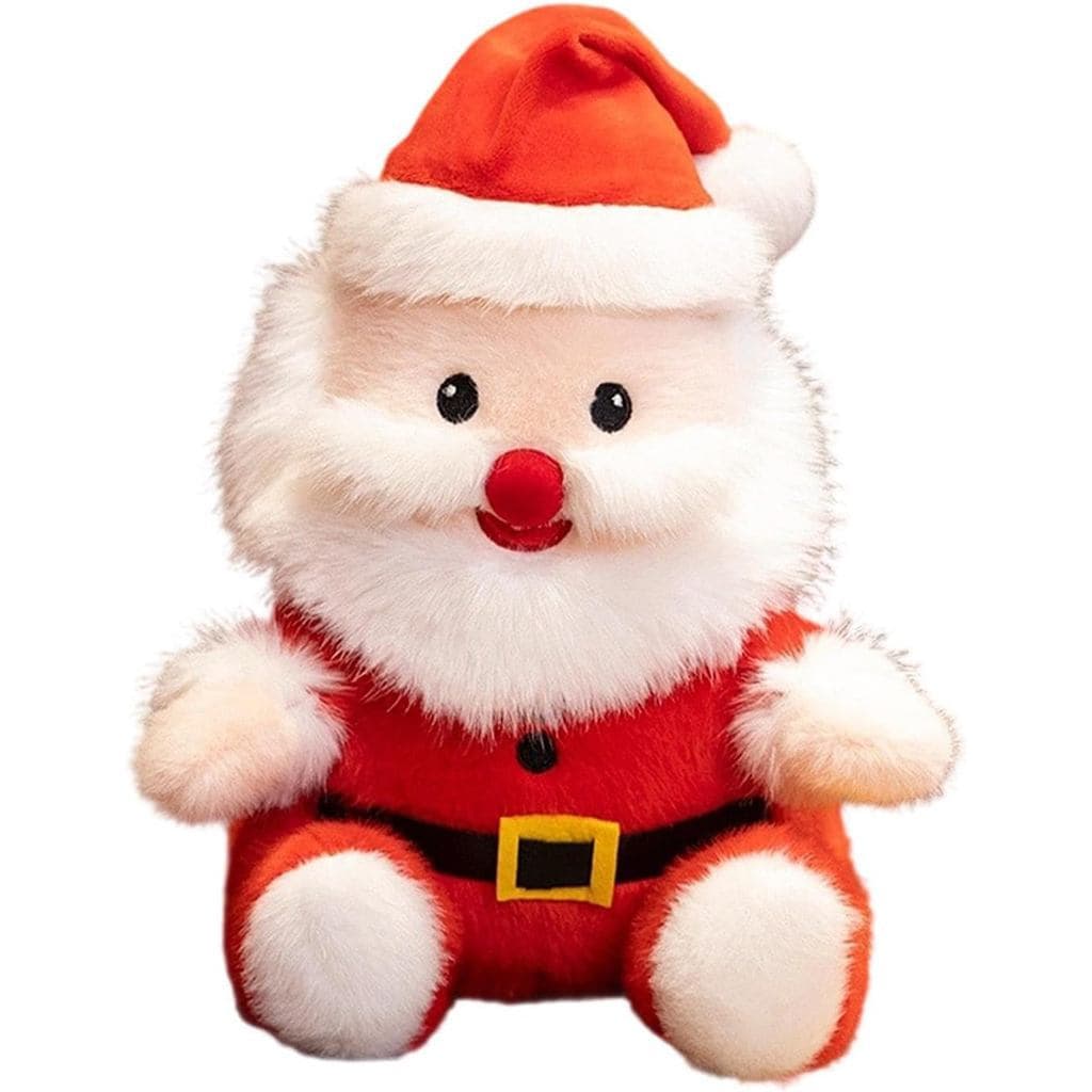 DYNWAVE Decoração De Natal De Papai Noel , Adorável Estatueta De Desenho Animado , Brinquedo De Pelúcia Para Ambientes I