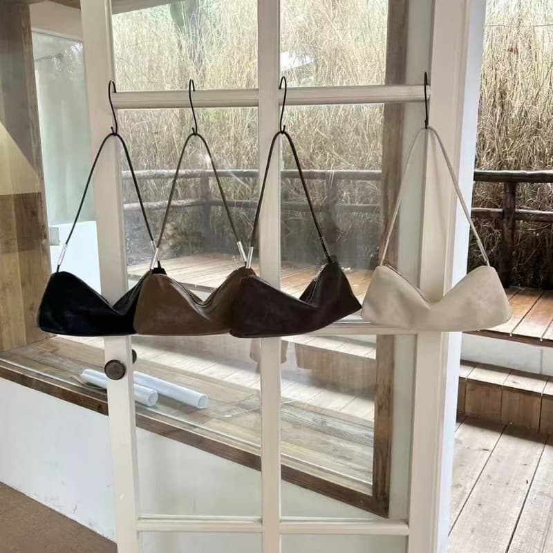 Bolsa Nas Axilas Estilo Minimalista , Nova Baguete , casual Versátil/De Ombro