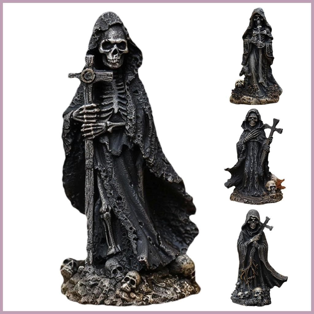 Halloween Decoração De Mesa Artesanato Resina Para Casa Escultura Horror Design Estético hyss2br