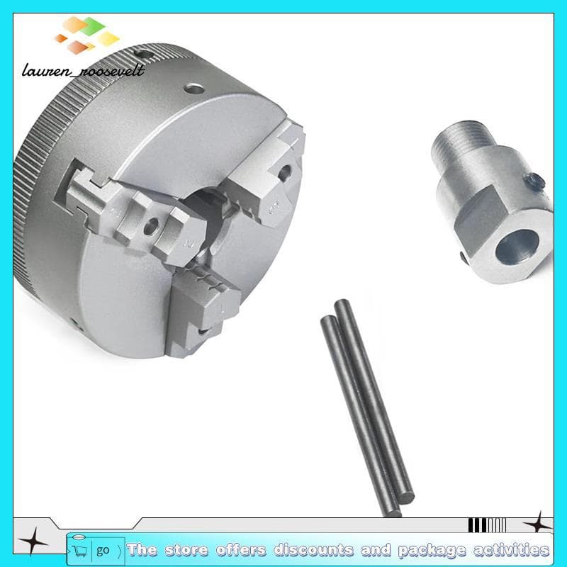Mini Conjunto De Mandril De Torno , Extensão Z011 , Três Mandíbulas E Biela Para DIY , Máquina De Polimento De Amorteced