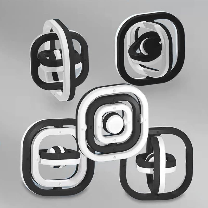 Novo Fidget Toys 3D Flip Finger Spinner Fingertip Gyro Autismo Alívio De Estresse Tdah Crianças Mão Top Presen