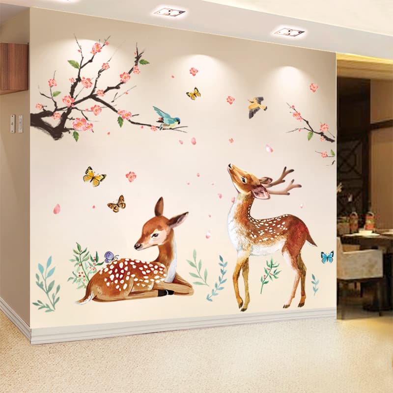 3D tridimensional adesivos de parede sala de estar fundo decoração da parede quarto tema da parede adesivos de parede au