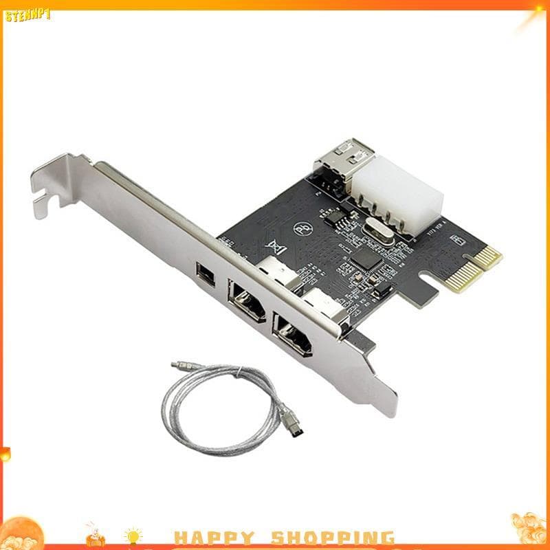 Adaptador De Placa FireWire PCIe 1X A 1394a De Expansão VT6315 De 4 Portas VIA Captura De Chip Para Filmadoras DV