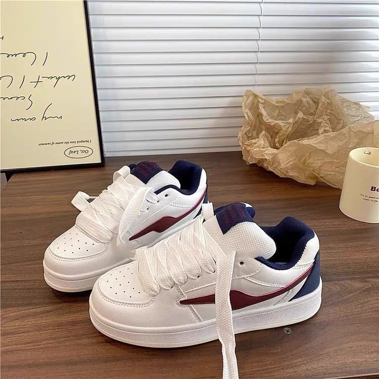 Retro de sola grossa aumentando sapatos de pão masculino ins na moda 2026 primavera novo estilo All-Match casal tênis ca