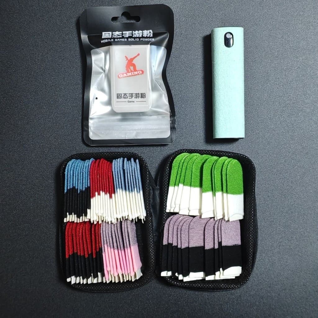 Berços de dedo para jogos, berços de dedo dedicados, durável, antiderrapante, inquebrável, toque, supercondutor