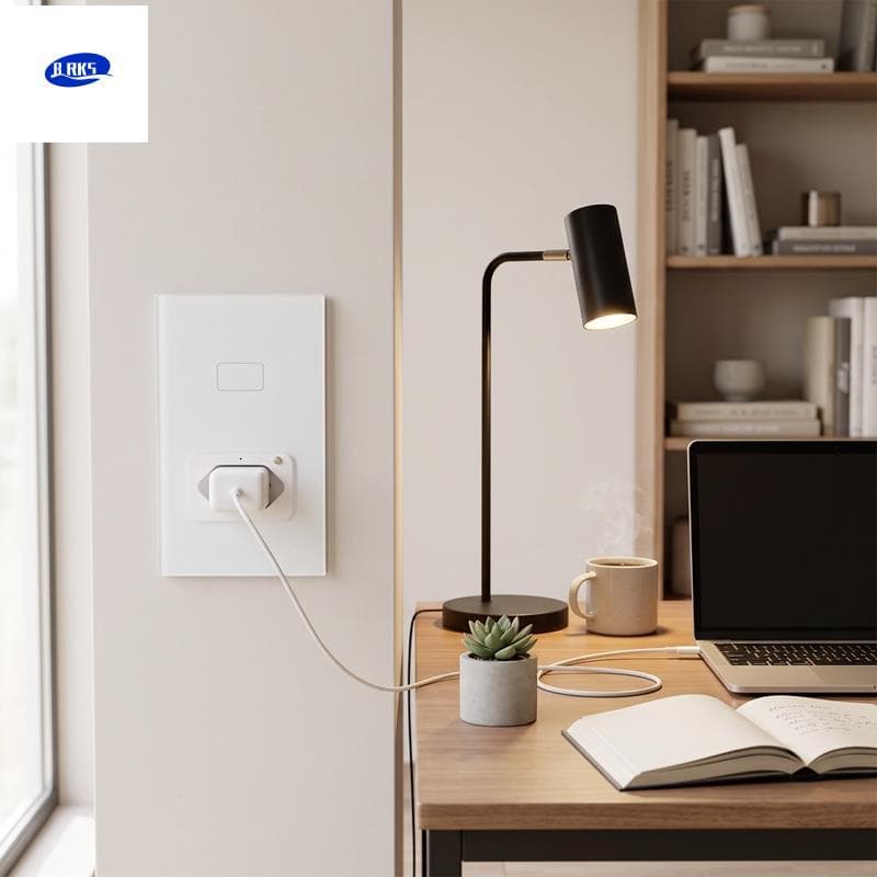 Tuya WiFi Interruptor De Luz Inteligente Com Soquete Funciona Painel De Parede De Casa E Tomada BR Plug No Brasil jimarn