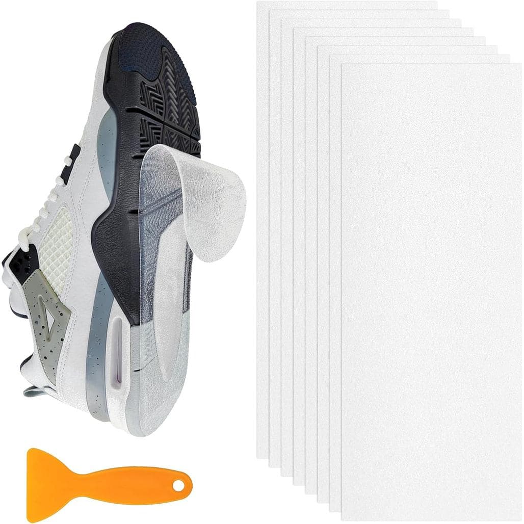Protetor de Sola de Sapato para Tênis, 14,2 * 5,9 Polegadas, Protetor Transparente para Fundo de Sapato, Sapatos de Salt