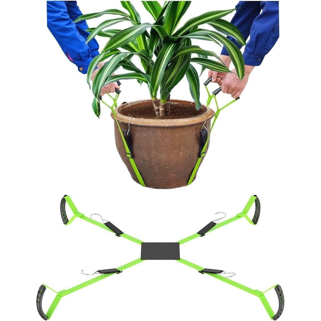 Movimentador de Plantas em Vasos, Cintas para Levantar Plantas para Vasos de Jardim, Jardineiras, Pedras, Árvores, Eleva