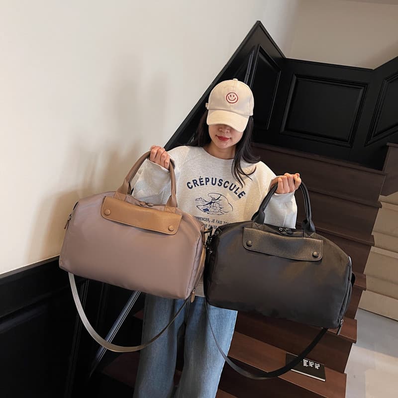 Bolsa de viagem portátil Bolsa de ginástica com separação seca e úmida de grande capacidade à prova d'água dw