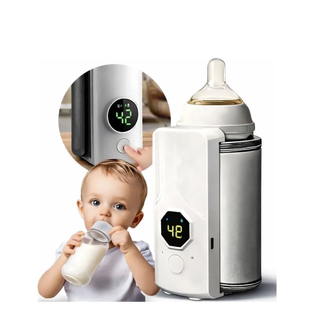 Aquecedor Mamadeira Leite Bebê Portátil Display Usb Portatil