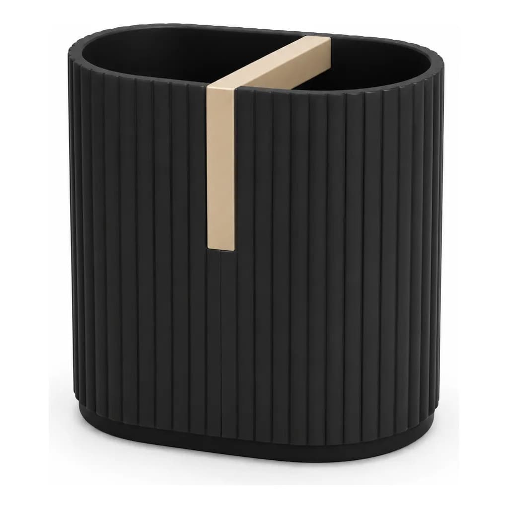 Suporte Duplo Porta Escova De Dentes Organizador Banheiro
