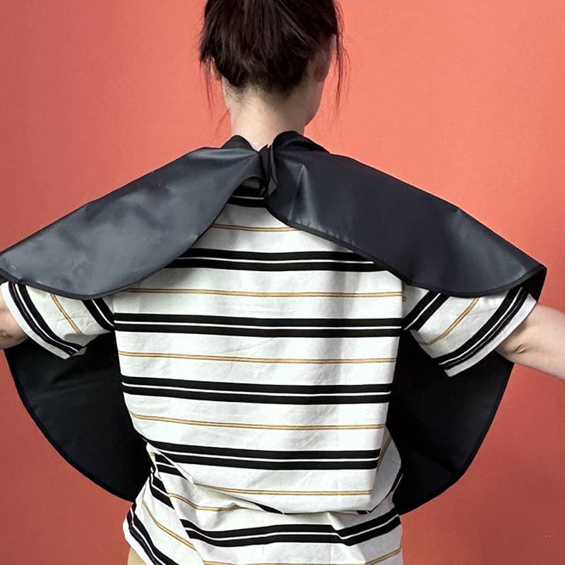 HAO Capa De Corte De Cabelo Pro Salão De Cabeleireiro Vestido De Pano Barbeiro À Prova Dwaterproof Água Avental Capas BR
