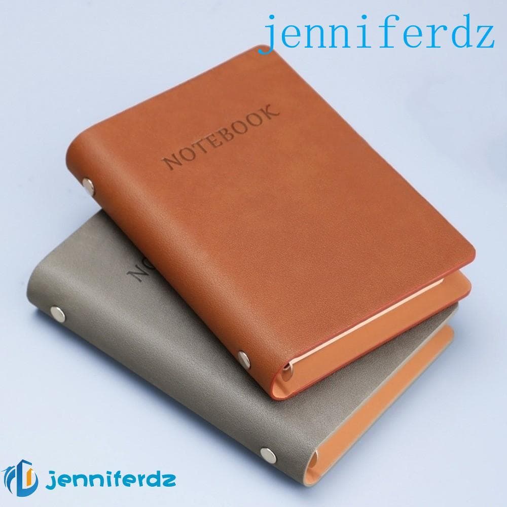 Planejador De Bolso AJENNIFER , Blocos De Notas Em Espiral A7 Mini Bloco , Fichário De Folhas Soltas A7