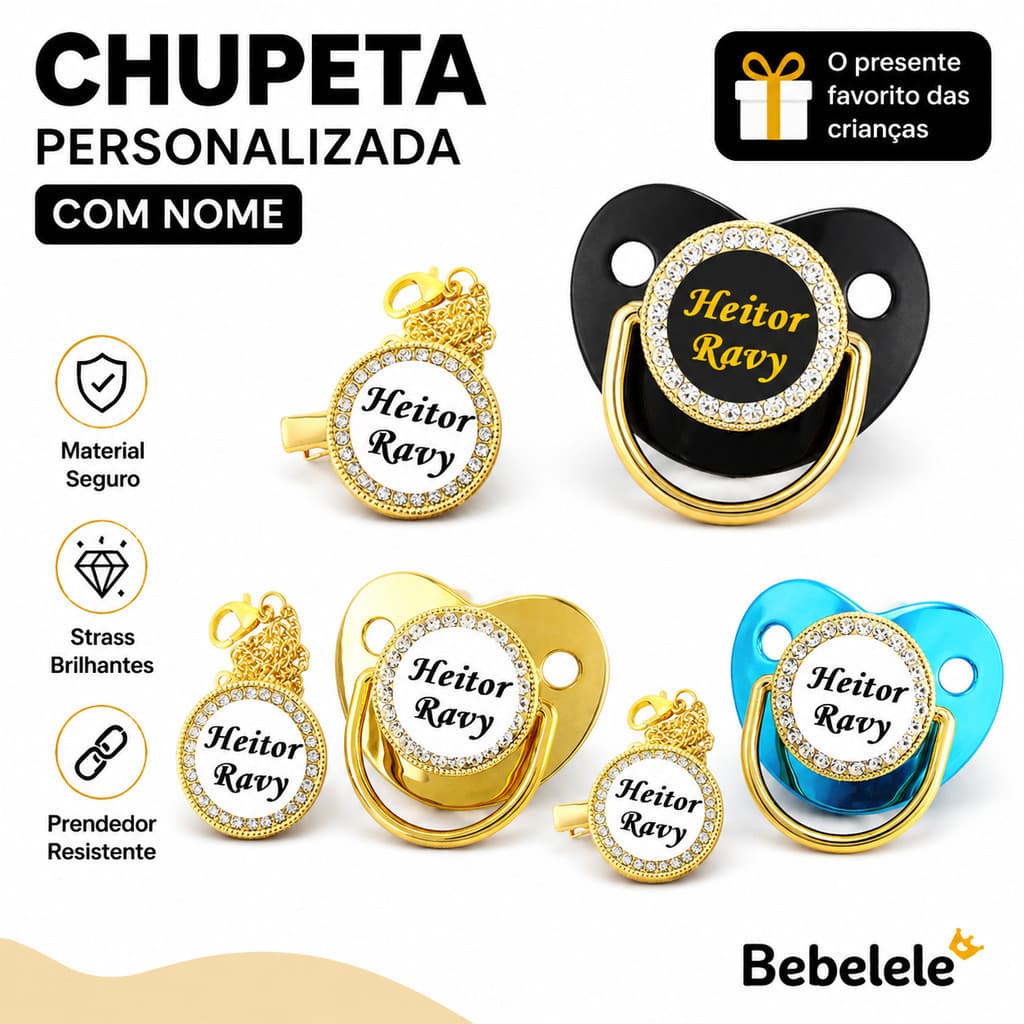plana para bebê, com prendedor de chupeta, chupeta personalizada, suporte para chupeta, sob medida &331