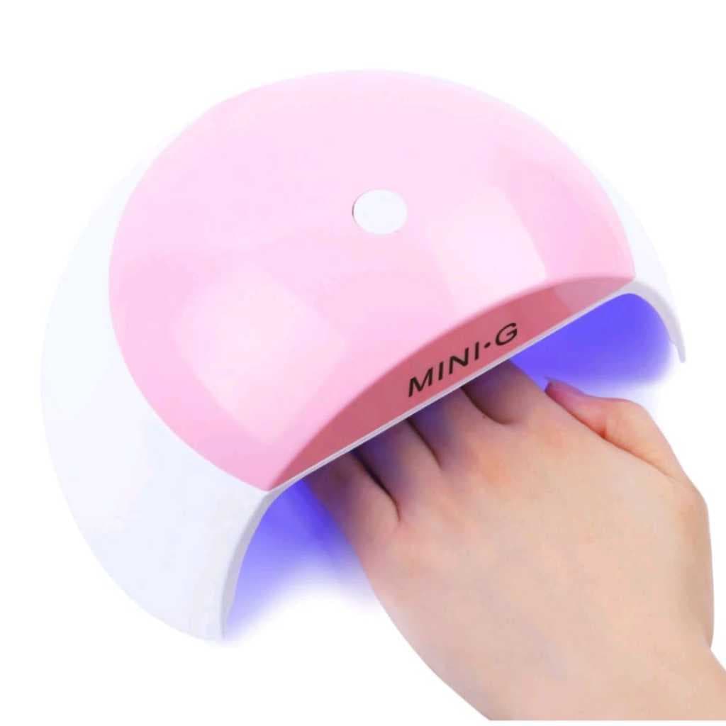 Cabine de Unha Mini-G Estufa Unhas em Gel LED/UV USB Bivolt 120W Potência Portátil