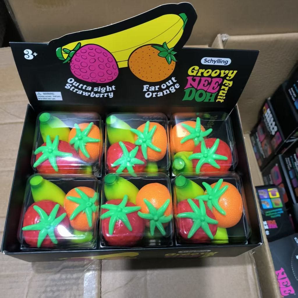 Simulação de venda quente transfronteiriça combinação de frutas recuperação lenta pitada música brinquedos de descompres