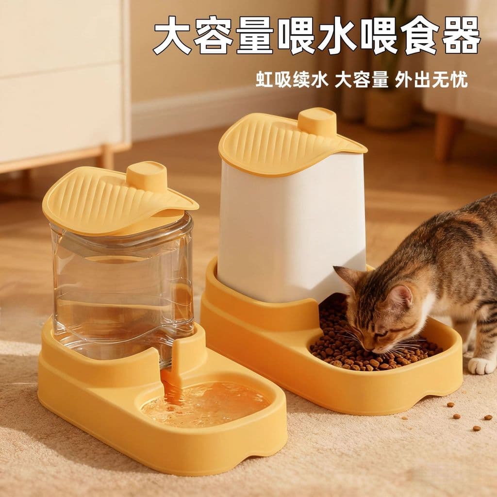 Dispensador de água para gatos, alimentador automático para animais de estimação, alimentação de gatos, recarga de água