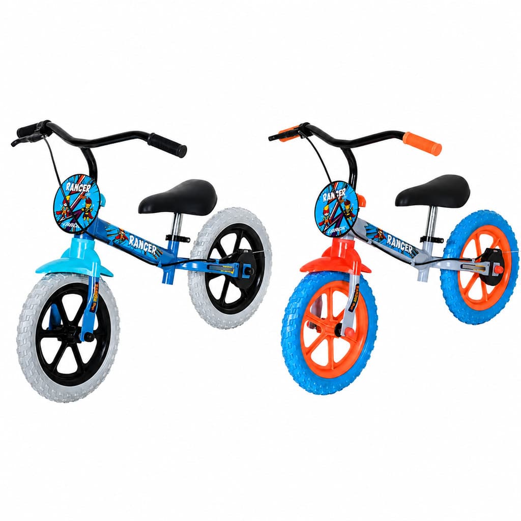 Bicicleta de Equilíbrio Menino Bicicleta Equilibrio Infantil Sem Pedal Aro 12 Menino Ranger