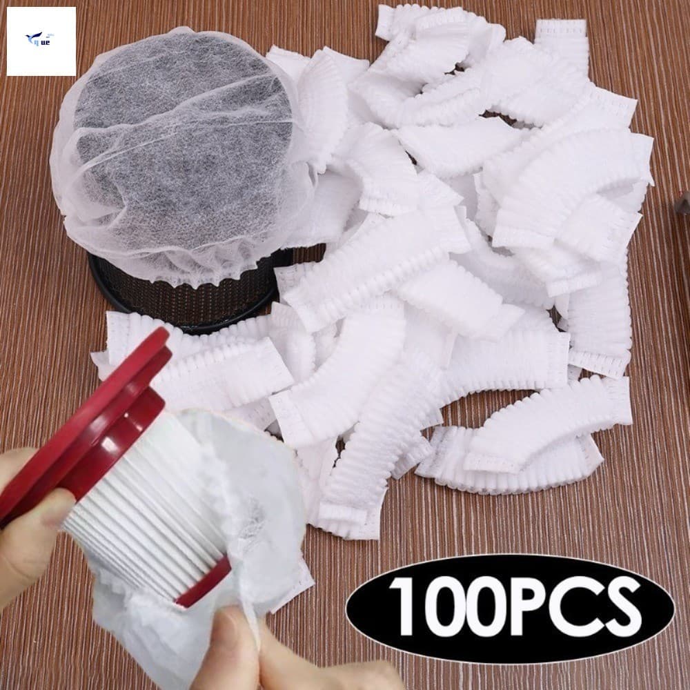Tampa Descartável Do Filtro Aspirador De Pó 100PCS-Tecido Não Lavável Portátil