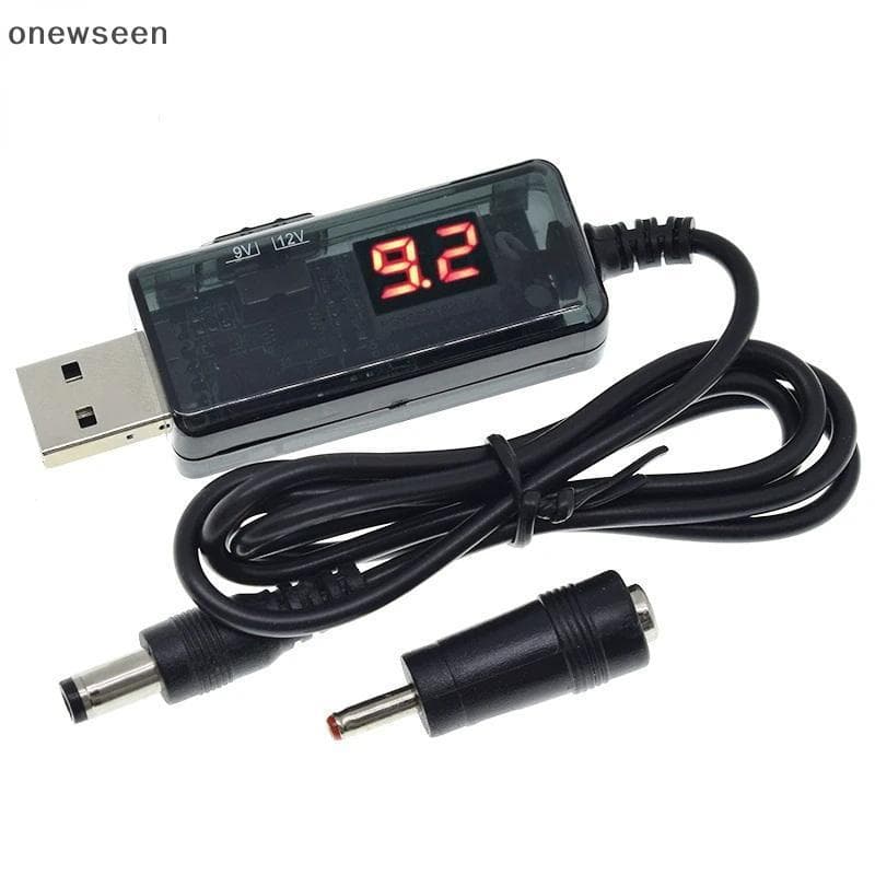 Conversor De Impulso USB DC 5V Para 9V 12V Cabo Step-up + Conector 3.5x1.35mm Fonte De Alimentação/Carregador/Energia
