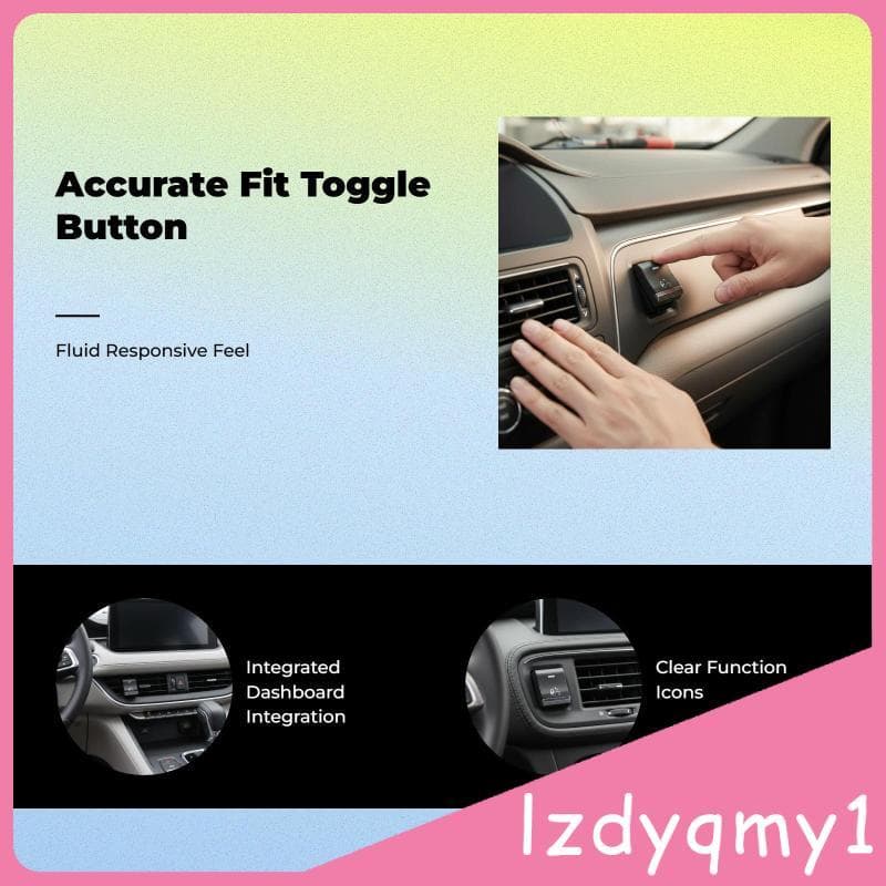 [Lzdyqmy1] Interruptor De Caminhão Universal De Plástico , Controlador De Painel Multiuso , Acessório Prático Para Modif