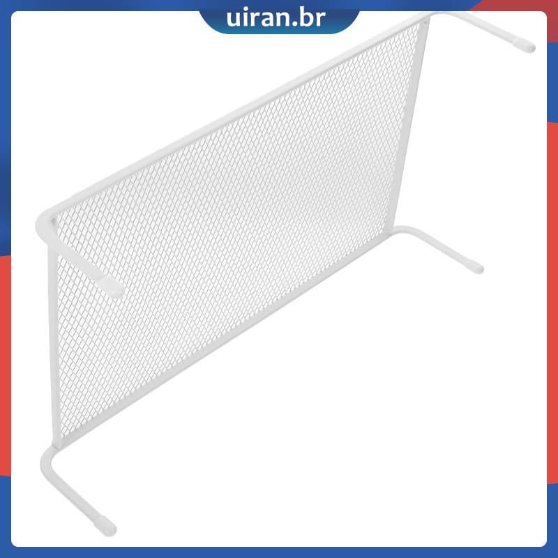 🏠 Suporte Elevador Monitor Branco Em Ferro Para Casa