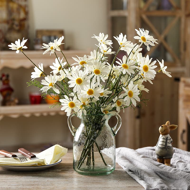Rosa Artificial, Flor Falsa para Decoração de e Casamento YJZX