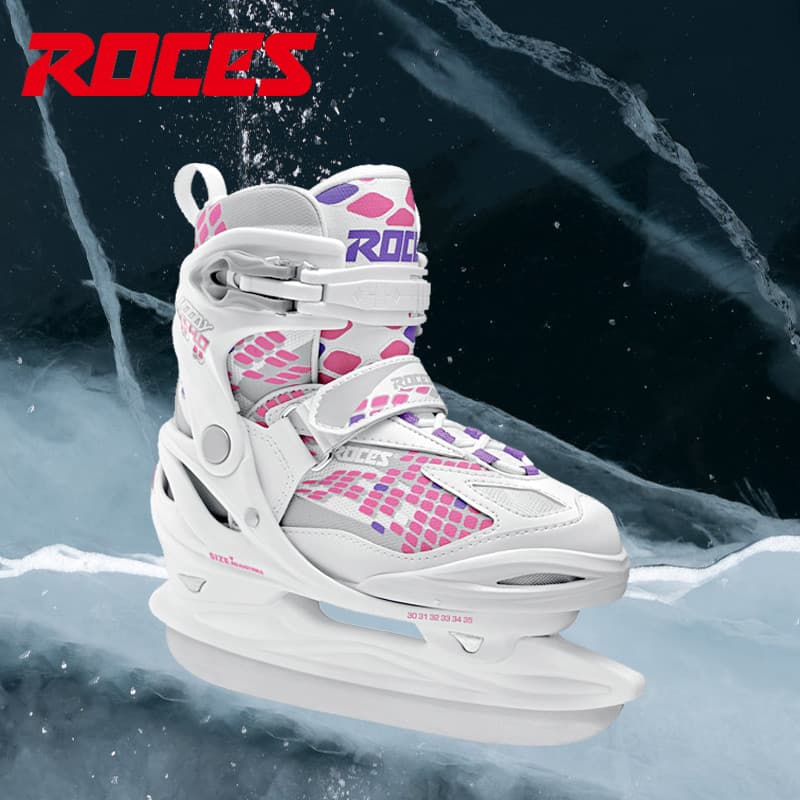 R ROCES ROCES Tamanho 6 Sapatos de skate ajustáveis Patins importados Manter aquecido Faca de skate Real para iniciantes