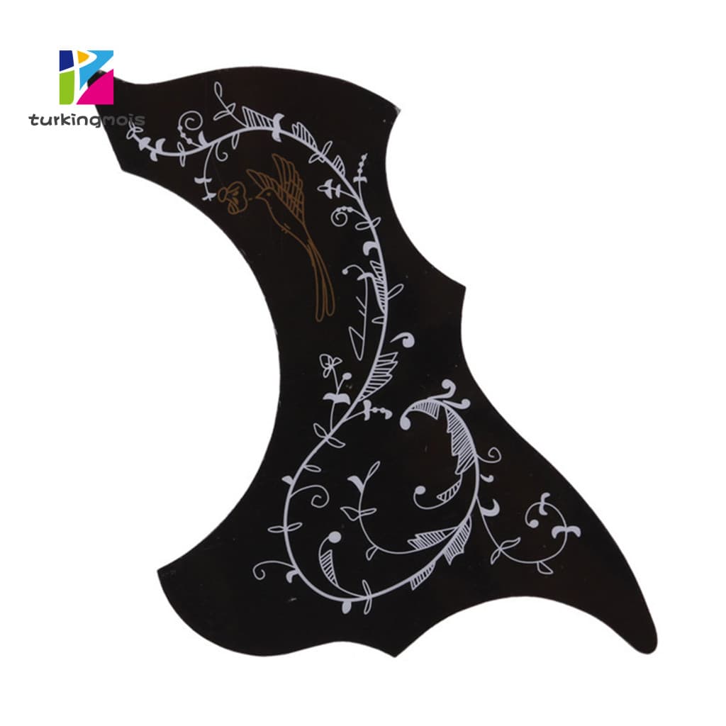 ZTUR_ Guitarra Folk Acústica Pickguard Celulóide Pick Guard Board Acessórios Adesivos