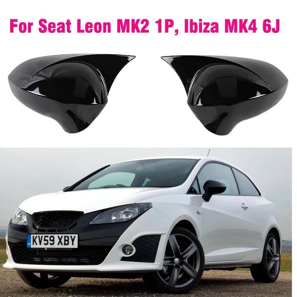 Tampas Do Espelho Retrovisor Lateral , Pasta Para Assento Leon MK2 1P , Ibiza MK4 6J , Exeo 3R 2008-2017 , Peças Automot