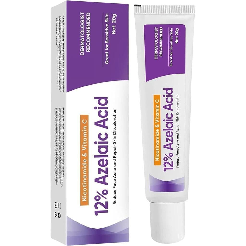 1-3 unidades de Sérum Facial com 12% de Ácido Azelaico, com Niacinamida, Vitamina C e Ácido Hialurônico, Cuidado de Bele